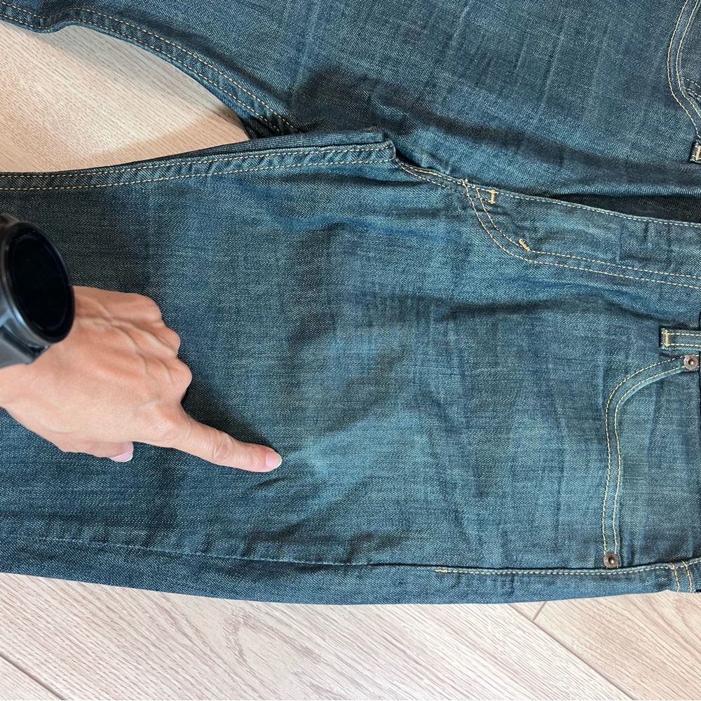 Men's Classic Denim Straight Jeans - Picture 3 of 6